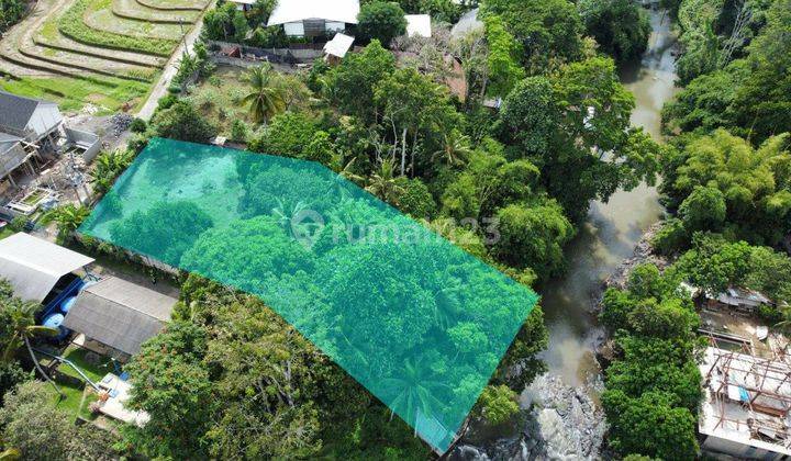 Tanah 1750m² River Side di Nyanyi Beraban Tabanan  1