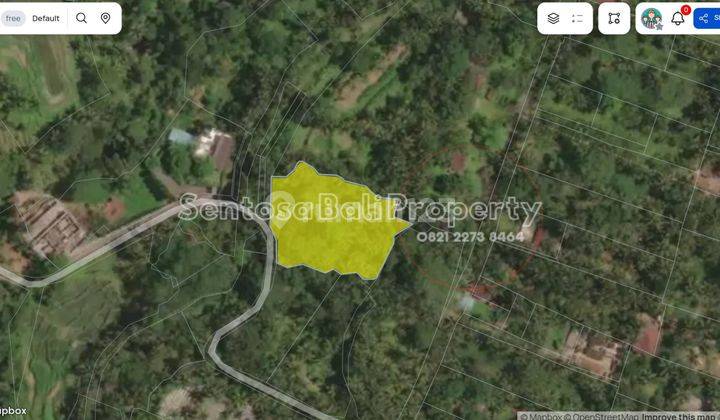 Tanah Murah 2680m² di Kelusa Tegalalang Ubud Bali 2