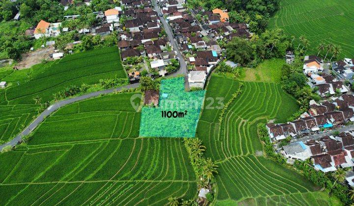 Land 1100m² in Tumbak Bayuh Pererenan Canggu  1