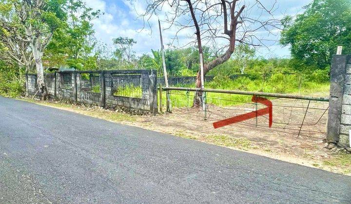 Tanah murah 553 m² dekat Pantai Balangan jimbaran  2