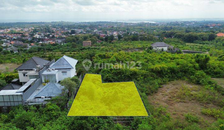 Land 499m² Sea View in Purigading Jimbaran Bali 2