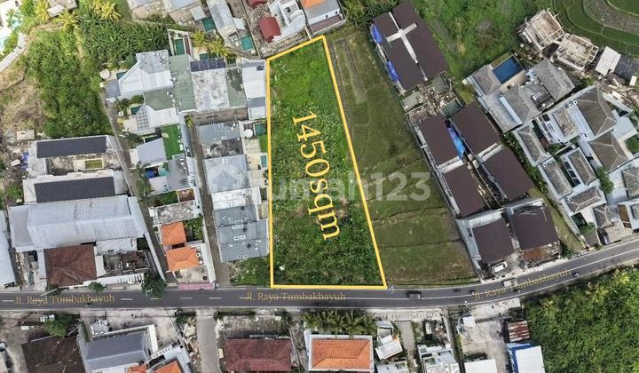 Tanah Main Road Tumbak Bayuh Pererenan 1450M2 Tanah Main Road Tumbak Bayuh Pererenan 1450M2