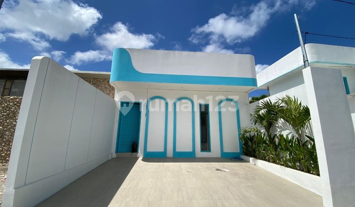 Villa Baru Santorini Style di Ungasan Dekat Melasti 2