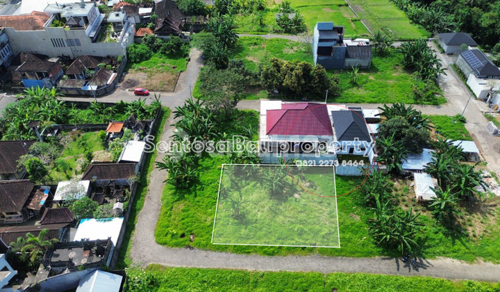 Land in Bedulu Ubud 453m2 Villa Area