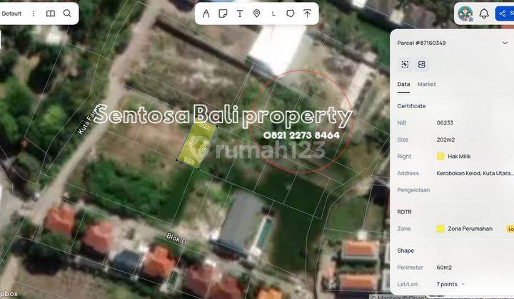 Land 202m² In Kuta Family Housing Kerobokan 2