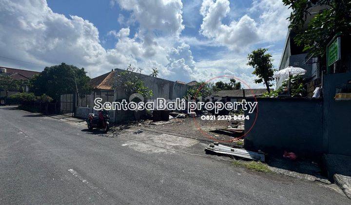 Tanah 400m2 di Panjer Denpasar Bali , cocok untuk Rumah kost 1