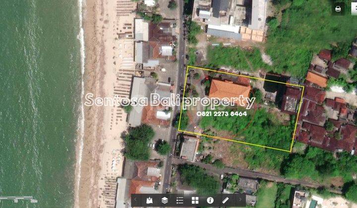 Tanah Murah 5248m² , Beachfront di Pantai Kedonganan Jimbaran Bali 2