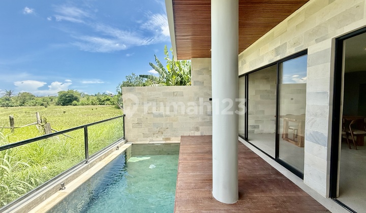 Brand New Modern Minimalist Villa 2br with Rice Field View Brand New Modern Minimalist Villa 2br with Rice Field View