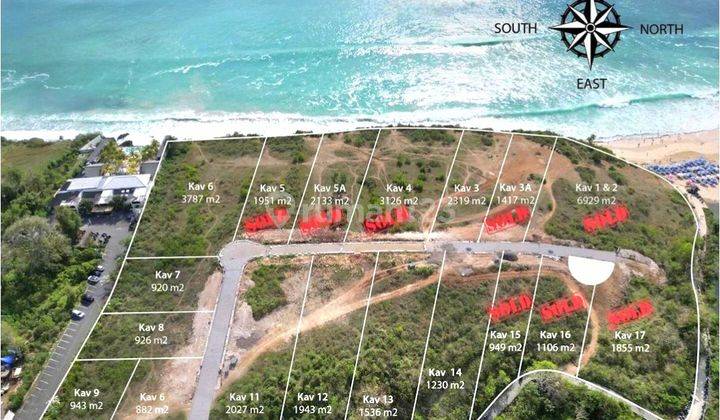 Cliff Front Land for Sale in Cemongkak Beach Pecatu Bali 1