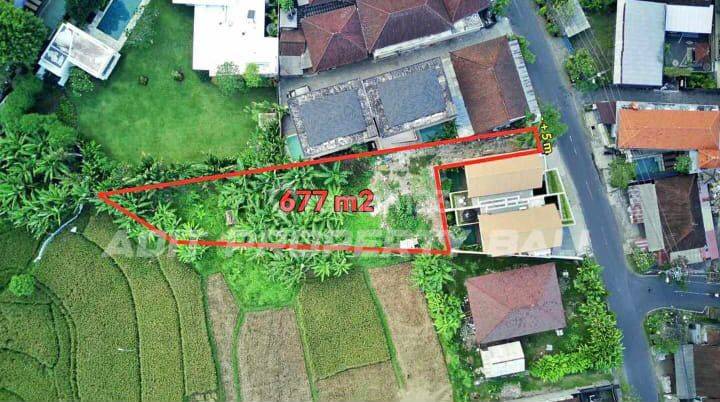 Land Sale 677m2 In Kayu Tulang Canggu Bali  2