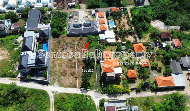 Tanah Toyaning Pecatu 400M² ,Lingkungan Villa.