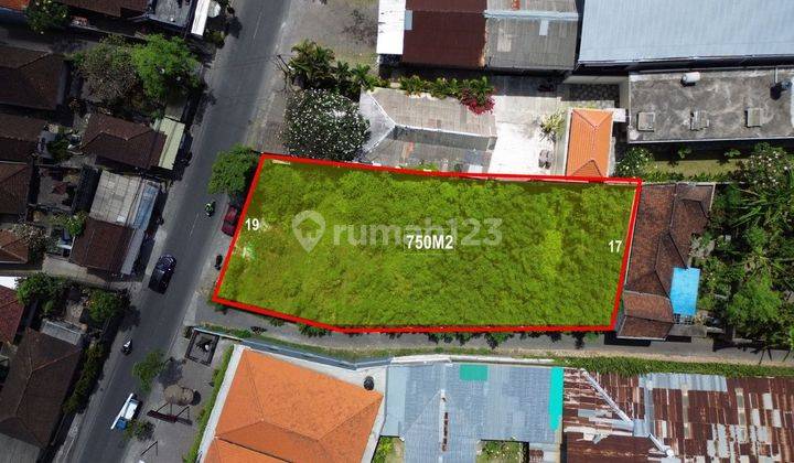 Tanah Main Road 750m2 di Padonan Canggu Bali  1