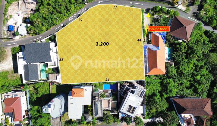 Tanah Murah Pecatu 2200M² View Laut