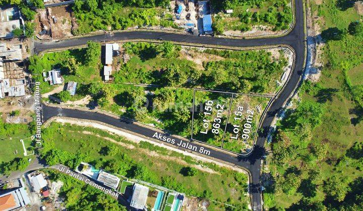 Tanah 863m² di Pantai Cemongkak Bingin Pecatu Bali 2