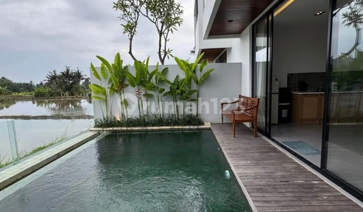 Villa View sawah Singakertha Ubud 2BR Luas 144m²
