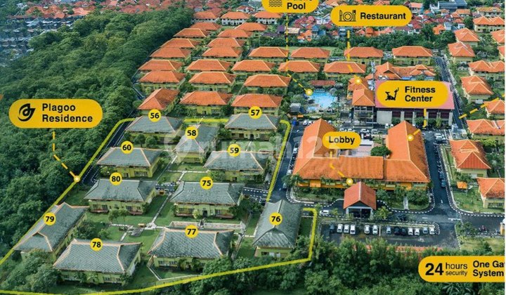 Apartement 2BR Luas 100m2 Fasilitas Hotel di Taman mumbul Nusa dua Apartement 2BR Luas 100m2 Fasilitas Hotel di Taman mumbul Nusa dua