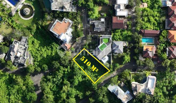 Lahan langka 510m² di Pecatu indah Resort Bali