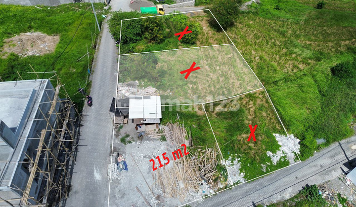 Land in Cemagi Beach 215m2 - Villa Area