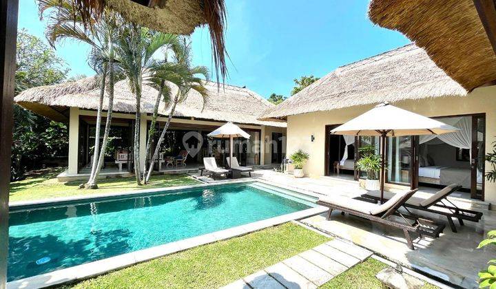 Balinese Style Villa 3 Bedrooms 513m2 In Pererenan Canggu 1