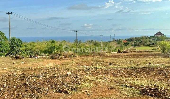 Tanah Ocean View Luas 1 Hectar di Ungasan , Cocok Untuk di Kavling 2