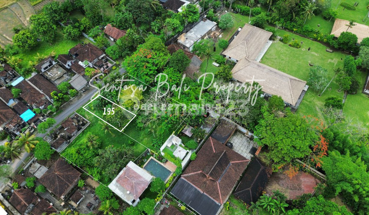 Tanah di Kaba kaba lingkungan villa LT 195m²