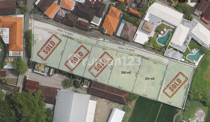 Land in Padonan - Tibubeneng Canggu