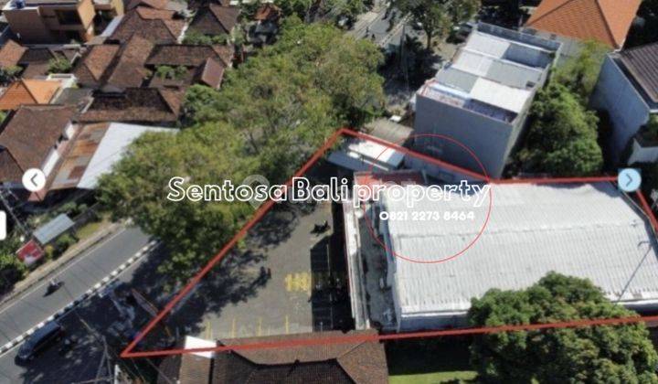 Tanah Komersial 980m² Sudah Ada Bangunan di Jln Utama Hayam Wuruk Denpasar 2