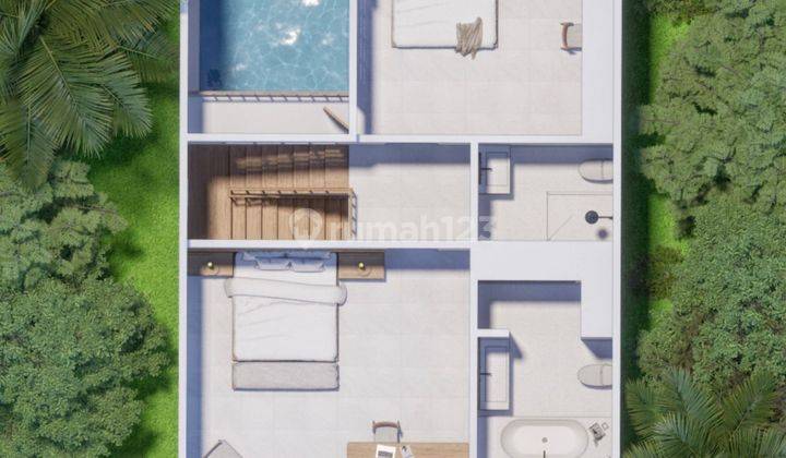 Brand New Modern 2 Bedrooms Villa 100m² In The Heart Of Berawa Canggu 2