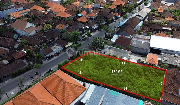 Tanah Main Road 750m2 di Padonan Canggu Bali  2