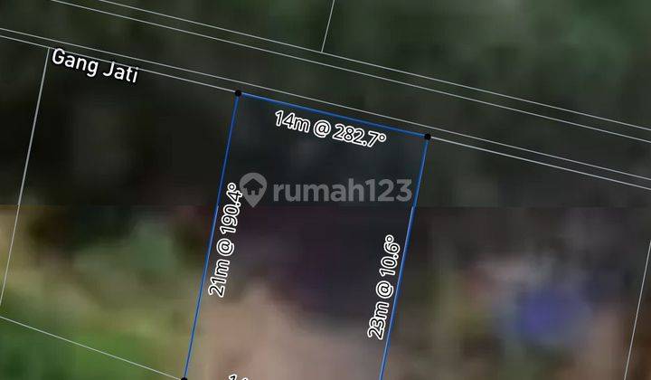 311m² Land in Kayu Tulang Selatan Canggu Bali 2