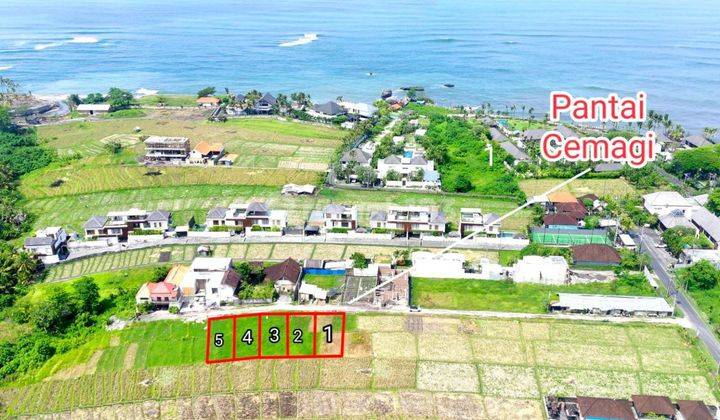 Tanah 230 M2 Dekat Pantai Cemagi , Canggu , Lingkungan Villa 1