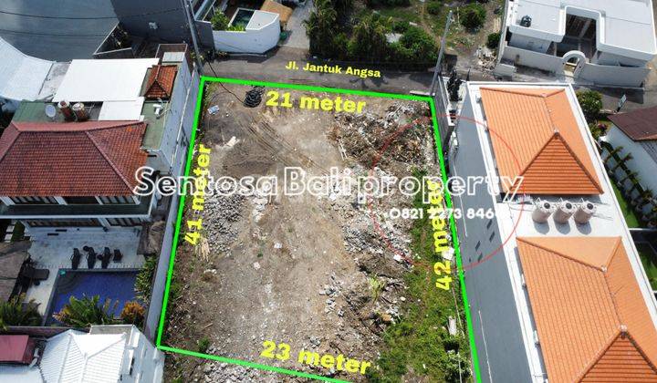 Lahan Murah di Pererenan Canggu 900m² View Sawah Lingkungan Villa 2