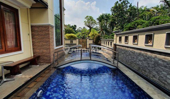 Dijual Rumah Mewah 2lt Siap Huni di Cilandak Jaksel SHM Imb, Pool 2