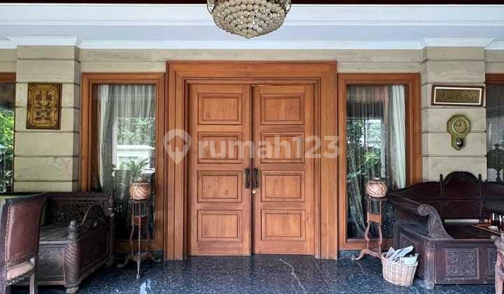 Rumah Simprug Golf Prime Area Kebayoran Jaksel 2lt Semi Furnished