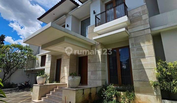 Rumah Mewah Design Modern Tropis Kemang Barat Jakarta Selatan 1