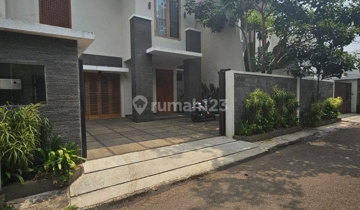 Rumah Mewah Siap Huni Design Modern Tropis Kemang Utara Jaksel 1