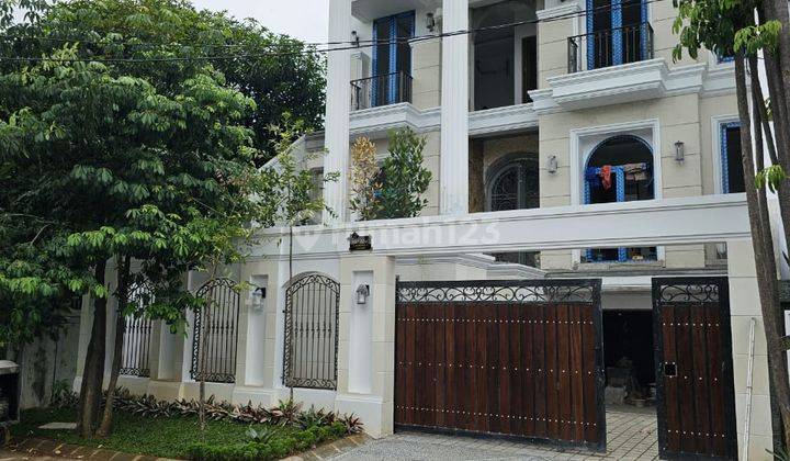 For Sale Brand New Luxurious Modern Classic House Adiaksa Lebak Bulus Jakarta Selatan 1