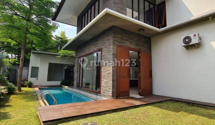 For Sale Rumah Siap Huni Jarang Ada Kemang Selatan Jakarta Selatan 1