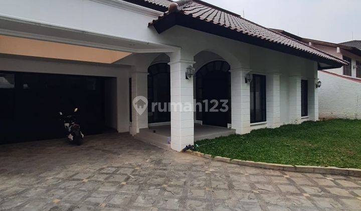 For Sale Rumah Siap Huni Permata Hijau Jakarta Selatan, Tropical House, One Gate System 1