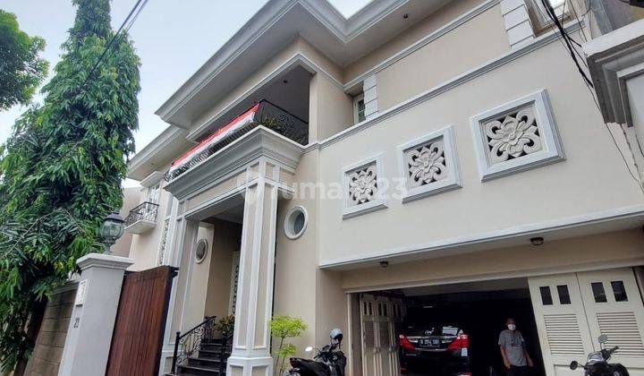 For Sale Rumah Modern Classic Nuansa Tropis Gandaria Kebayoran Lama Jakarta Selatan 1