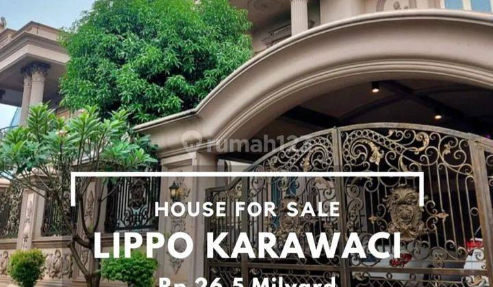 For Sale Royal Luxury Classic House Lippo Karawaci Tangerang 1