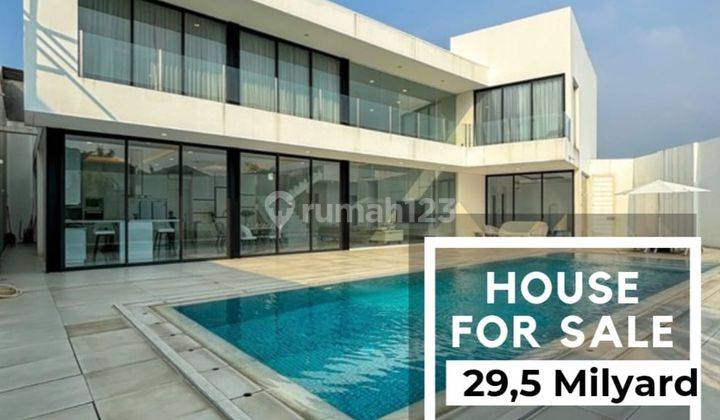 Bsd City For Sale Luxury Modern House Plus Rooftop, Dalam Perumahan Elit Di Bsd 1