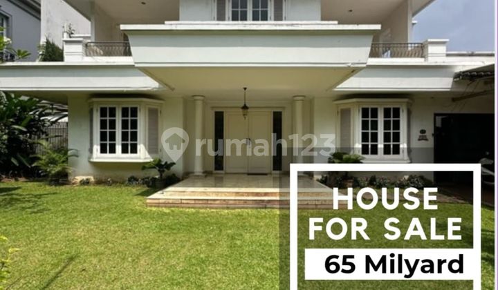 SIMPRUG GOLF - [[FOR SALE]] TURUN HARGA RUMAH TERAWAT SIAP HUNI DEKAT SENAYAN JAKARTA SELATAN