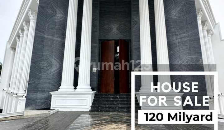 PONDOK INDAH - [[FOR SALE]] BRAND NEW LUXURYOUS EUROPEAN MODERN CLASSIC HOUSE JAKARTA SELATAN