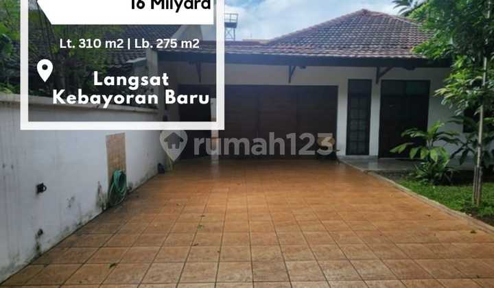 Langsat Keb. Baru For Sale Prime Area House Kebayoran Baru Jakarta Selatan 1