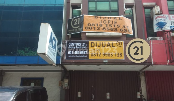 Ruko Boulevard Timur Kelapa Gading 3Lt Eks Cafe & Kantor Ruko Boulevard Timur Kelapa Gading 3Lt Eks Cafe & Kantor