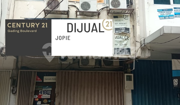 Ruko Strategis di Tanah Abang Depan Paspampres Jual Murah Cepat