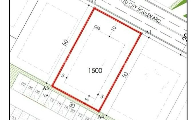 Commercial Plot in Sedayu City Kelapa Gading