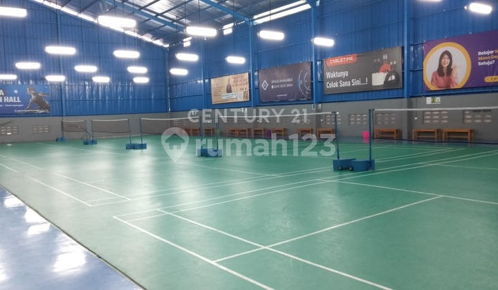 Warehouse with 7 Badminton Courts in Kali Kapuk, Cengkareng, West Jakarta Warehouse with 7 Badminton Courts in Kali Kapuk, Cengkareng, West Jakarta
