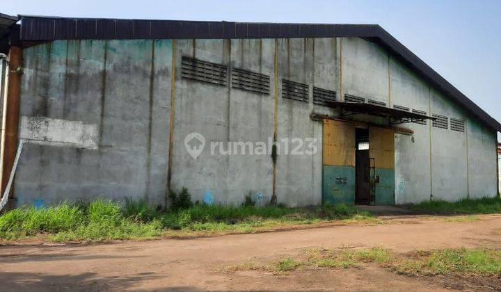 Dijual Gudang Area tanah untuk pembangunan Gudang 32000 m 1